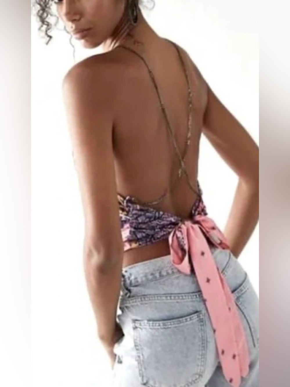 NWOT FREE PEOPLE FOR THE NIGHT HALTER TOP SMALL